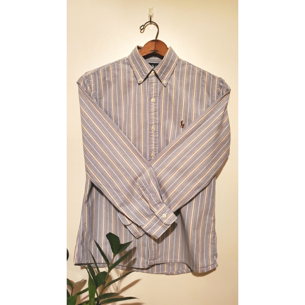 Ralph Lauren classic striped button-up